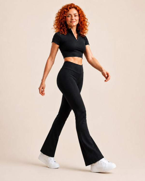 Black Flare Leggings 5.0